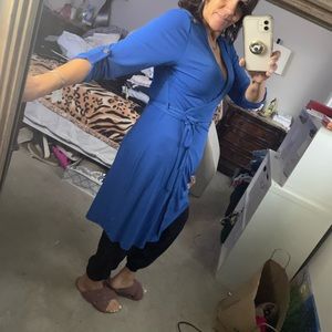 Calvin Klein wrap dress